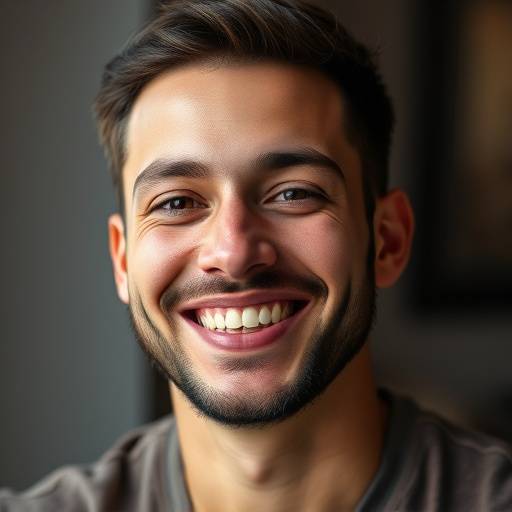 Oliver Hayes smiling